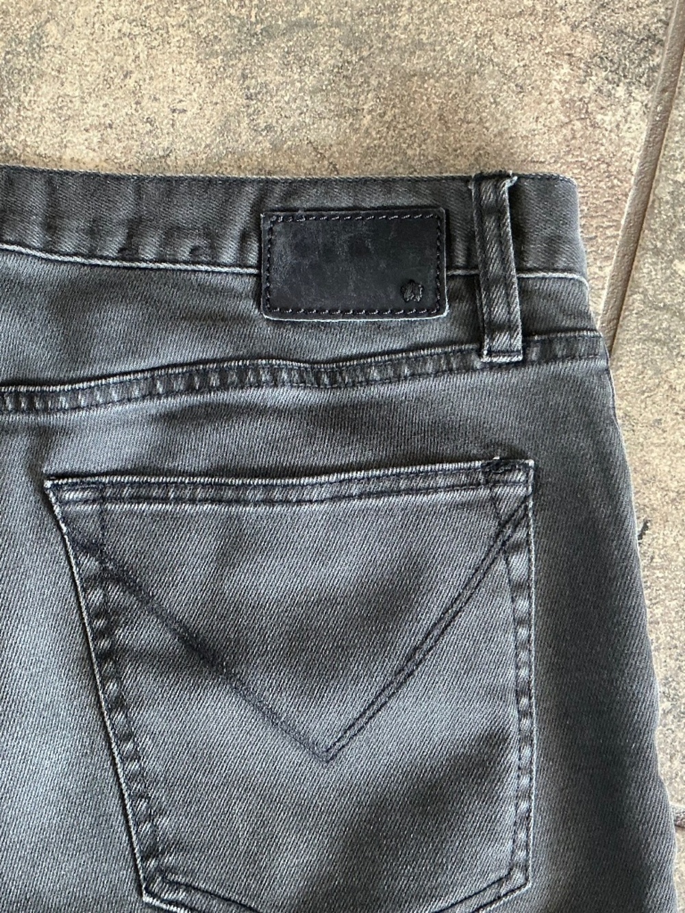 John Varvatos Black Denim Jeans - Picture 4 of 6